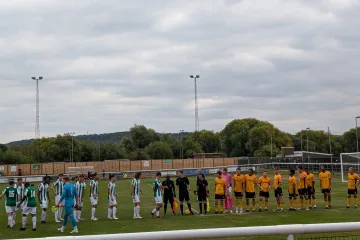 MK IRISH V AYLESBURY UNITED TEAM PHOTO